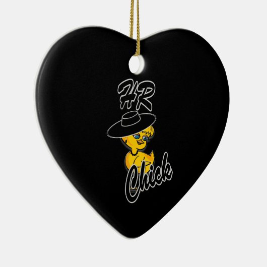 HR Chick #4 Keramisch Ornament (Rechts)