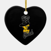 HR Chick #4 Keramisch Ornament (Voorkant)