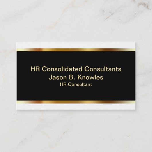 HR Consultant Visitekaartjes (Voorkant)