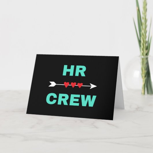 HR Crew Kaart (Voorkant)