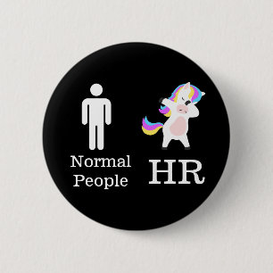 HR 🦄 Dabbing Eenhoorn  Pin Ronde Button 5,7 Cm
