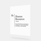 HR-definitiewoordenboek Acryl Bord (Hoek)