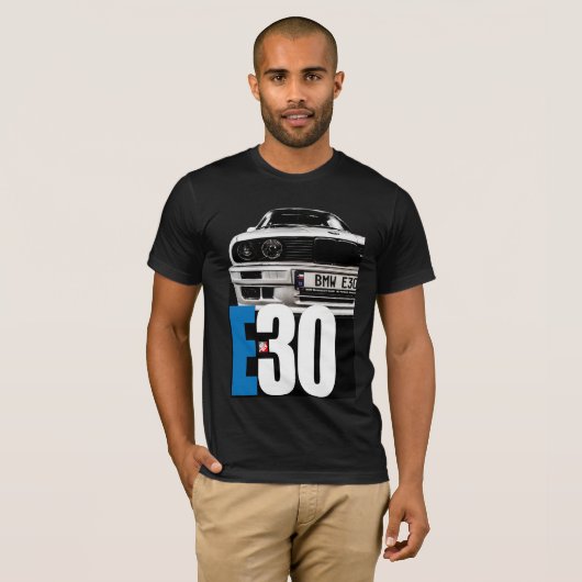HR E30 T-shirt (Voorkant volledig)