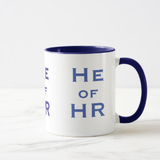 HR Funny Mannen Human Resources Gift Mok