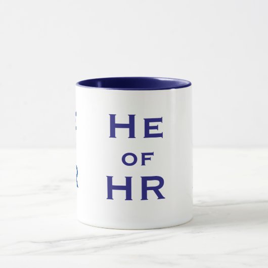 HR Funny Mannen Human Resources Gift Mok (Midden)