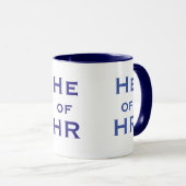 HR Funny Mannen Human Resources Gift Mok (Voorkant rechts)