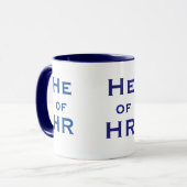 HR Funny Mannen Human Resources Gift Mok (Voorkant links)
