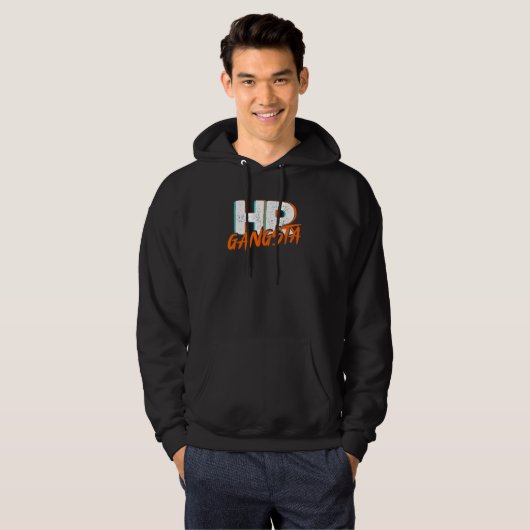 HR Gangsta Human Resources Manager HR Department Hoodie (Voorkant volledig)