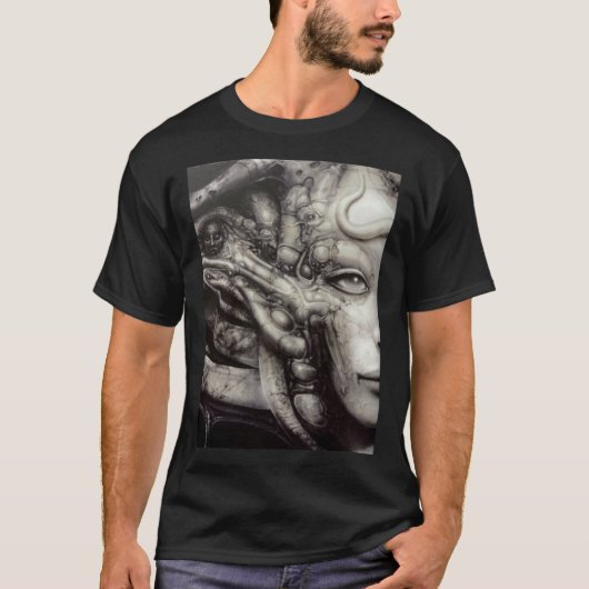 HR Giger - Li (detail) T-shirt (Voorkant)