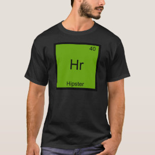 Hr - Hipster Grappig Element Meme Chemie T-Shirt