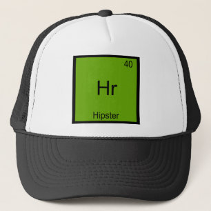 Hr - Hipster Grappig Element Meme Chemie T-Shirt Trucker Pet