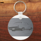 HR Holden Roestvrij staal Sleutelhanger (Voorkant)