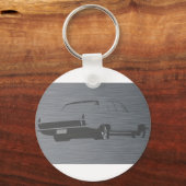 HR Holden Roestvrij staal Sleutelhanger (Voorkant)
