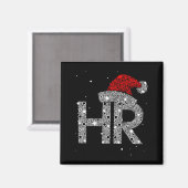 Hr Human Resource Jobs - Funny Christmas Gift Magneet (Voorkant / Achterkant)