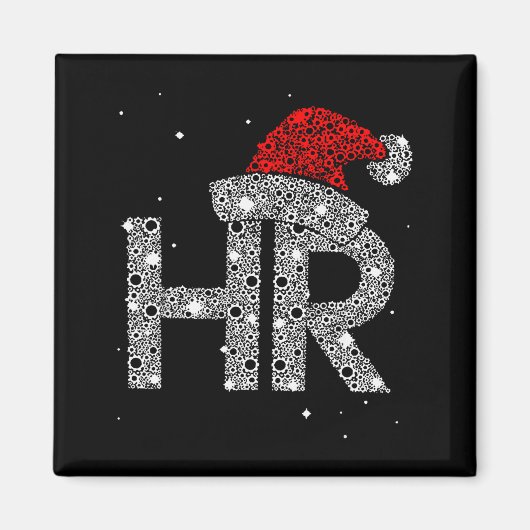 Hr Human Resource Jobs - Funny Christmas Gift Magneet (Voorkant)