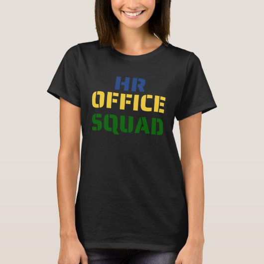 HR Kantoor Squad Teambuilder T-shirt (Voorkant)