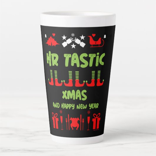 HR kerstcadeau Latte Mok (Voorkant)