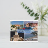 HR Kroatië - Dubrovnik - Briefkaart (Staand voorkant)