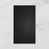 HR Manager - modern stijlvol blauw Visitekaartje (Achterkant)