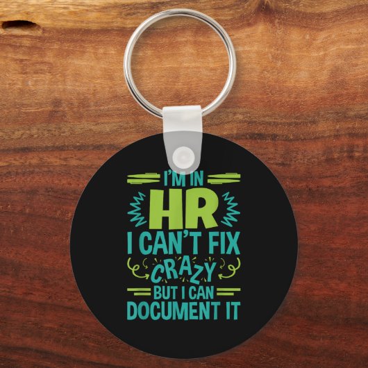 Hr-manager professional in Hr kan Crazy Doen niet Sleutelhanger (Voorkant)