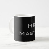 HR Master Human Resources Coffee Mok (Voorkant links)