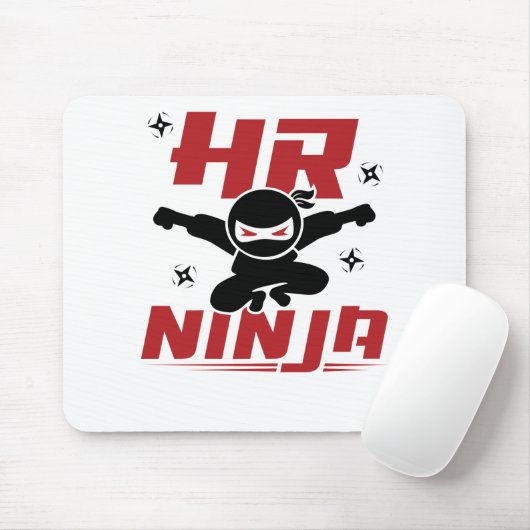 HR Ninja Human Resources Muismat (Met muis)