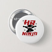 HR Ninja Human Resources Ronde Button 5,7 Cm (Voorkant /achterkant)