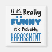 HR Personeel als het echt grappig is Magneet (Voorkant)