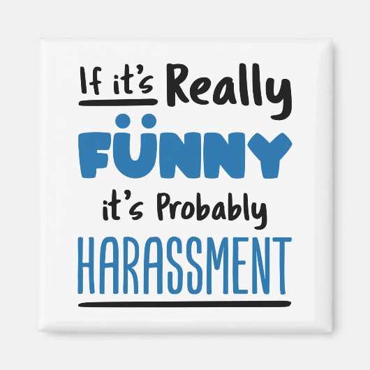 HR Personeel als het echt grappig is Magneet (Voorkant)