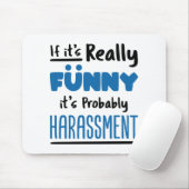 HR Personeel als het echt grappig is Muismat (Met muis)