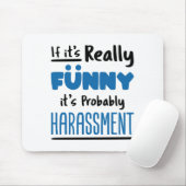 HR Personeel als het echt grappig is Muismat (Met muis)