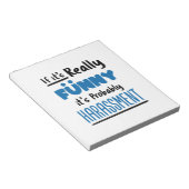 HR Personeel als het echt grappig is Notitieblok (Schuin)