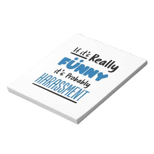 HR Personeel als het echt grappig is Notitieblok (Linkerzijde)