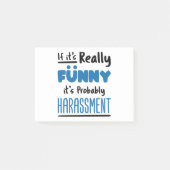 HR Personeel als het echt grappig is Post-it® Notes (Voorkant)