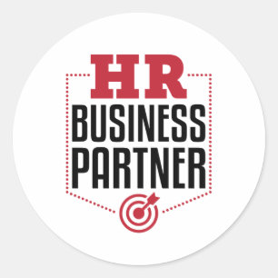 HR Personeel bedrijfspartner Ronde Sticker