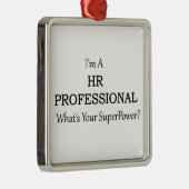 HR Professional Metalen Ornament (Rechts)