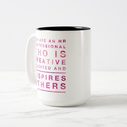 HR Professional Mok (Voorkant links)