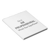 HR Professional Notitieblok (Schuin)