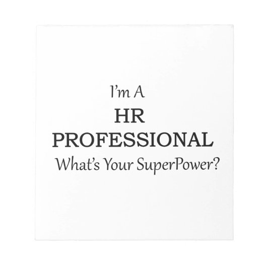 HR Professional Notitieblok (Voorkant)