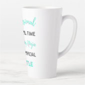 HR Professional, omdat full-time multitasking 2 Latte Mok (Rechts)
