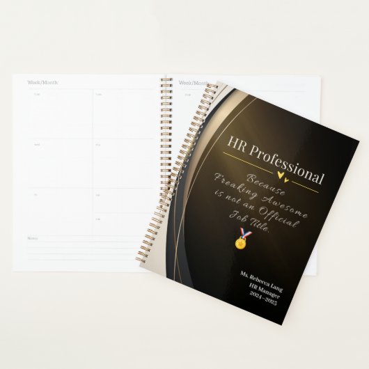 HR Professional Planner – Grappig Aangepast Cadeau (Display)