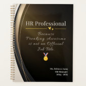 HR Professional Planner – Grappig Aangepast Cadeau (Voorkant)