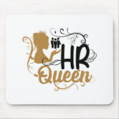 HR Queen Human Resources Women Muismat (Voorkant)