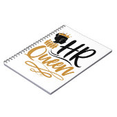 HR Queen Human Resources Women Notitieboek (Linkerzijde)