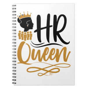 HR Queen Human Resources Women Notitieboek