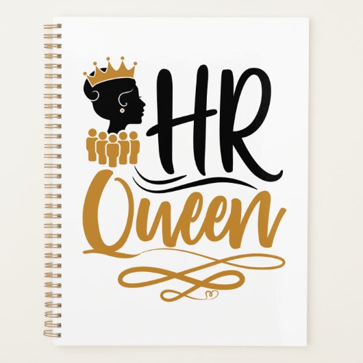 HR Queen Human Resources Women Planner (Voorkant)