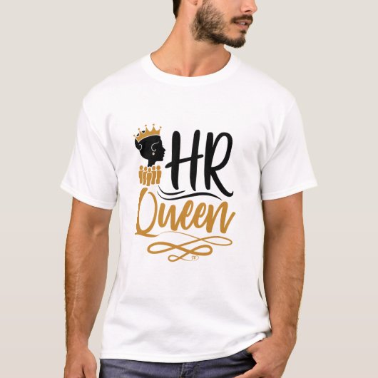 HR Queen Human Resources Women T-shirt (Voorkant)