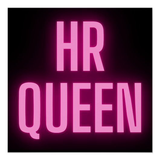 HR Queen 👸👑 Perfect Poster (Voorkant)