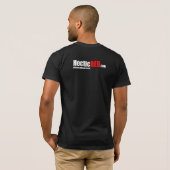 HR rode hoogten met logo achterzijde T-shirt (Achterkant volledig)