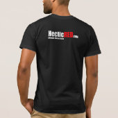 HR rode hoogten met logo achterzijde T-shirt (Achterkant)